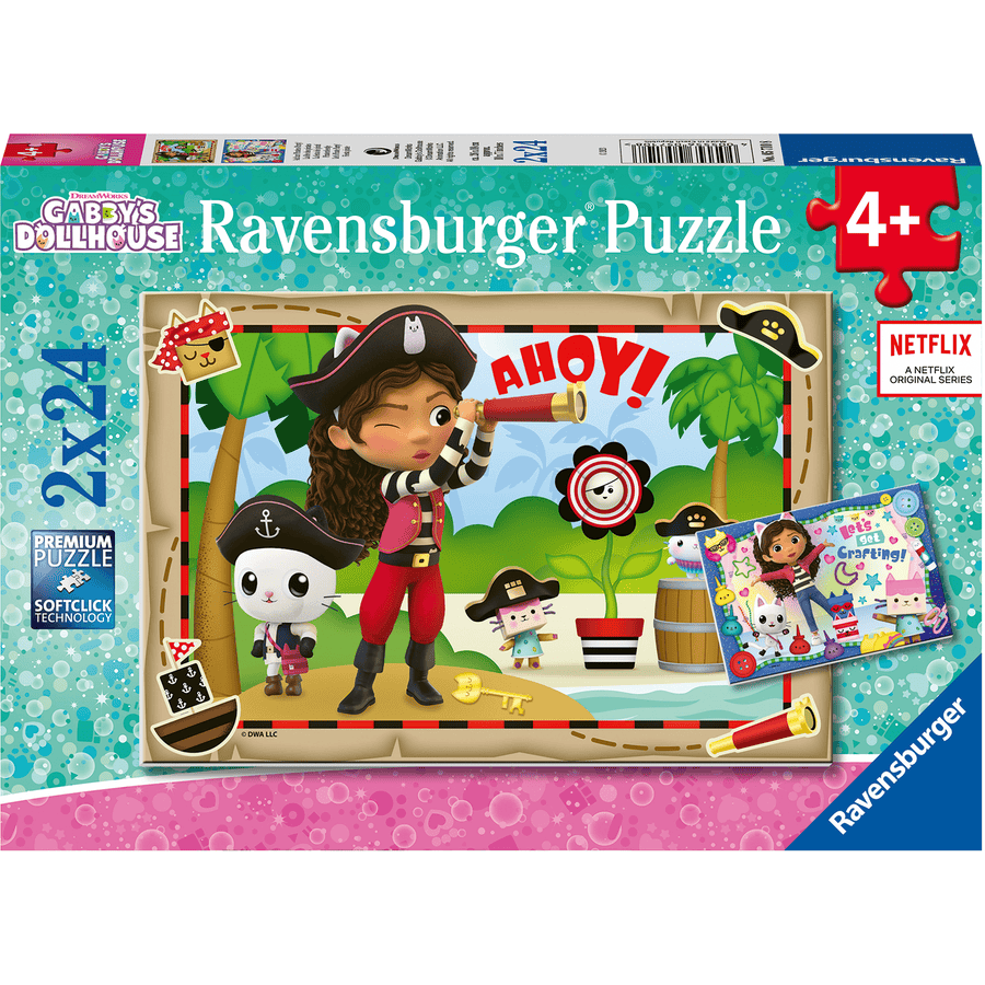 Ravensburger Gabbys dukkehus 2x24