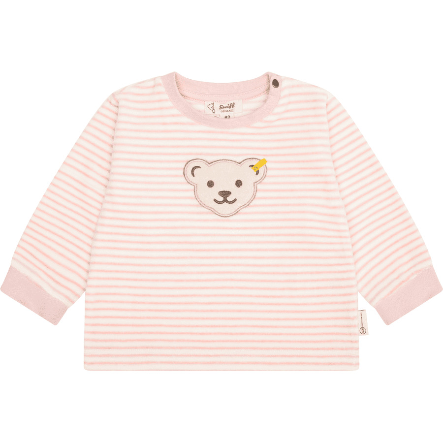 Steiff Sweatshirt silver pink