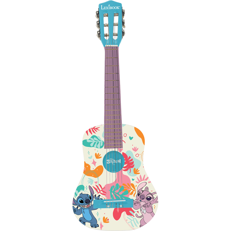 LEXIBOOK Disney Stitch akustisk guitar - 31'' / 78 cm