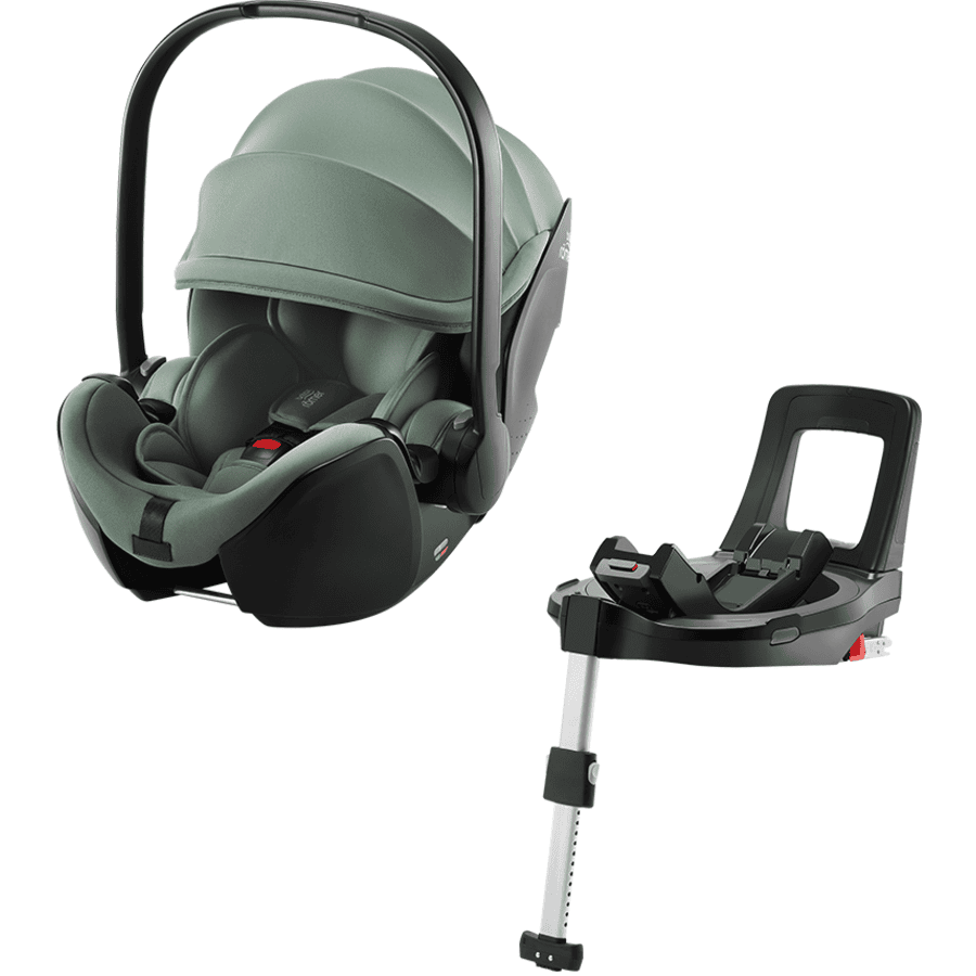 Britax Römer Babyschale Baby-Safe 5Z2 Jade Green mit Basisstation Flex Base 5Z