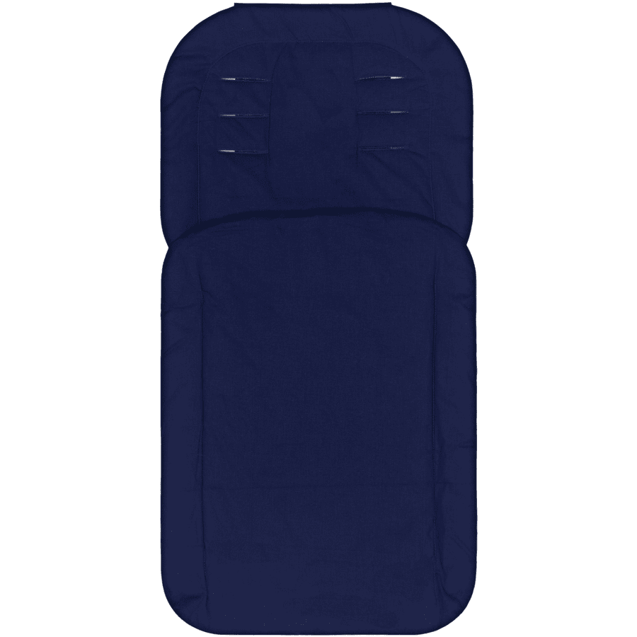 fillikid Chancelière pour poussette universelle été Eco 83x43 cm bleu marine