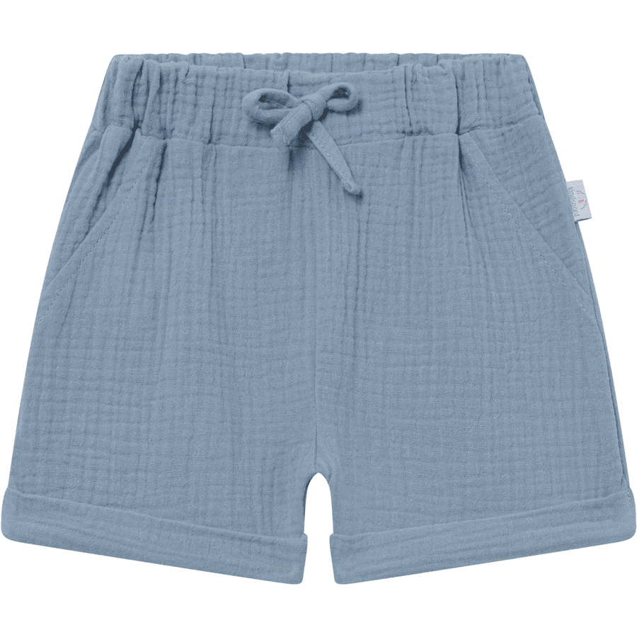 kindsgard Muślin Shorts solmig niebieski