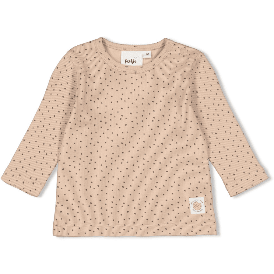 Feetje Cookie Shirt met lange mouwen AOP Cute Sand 