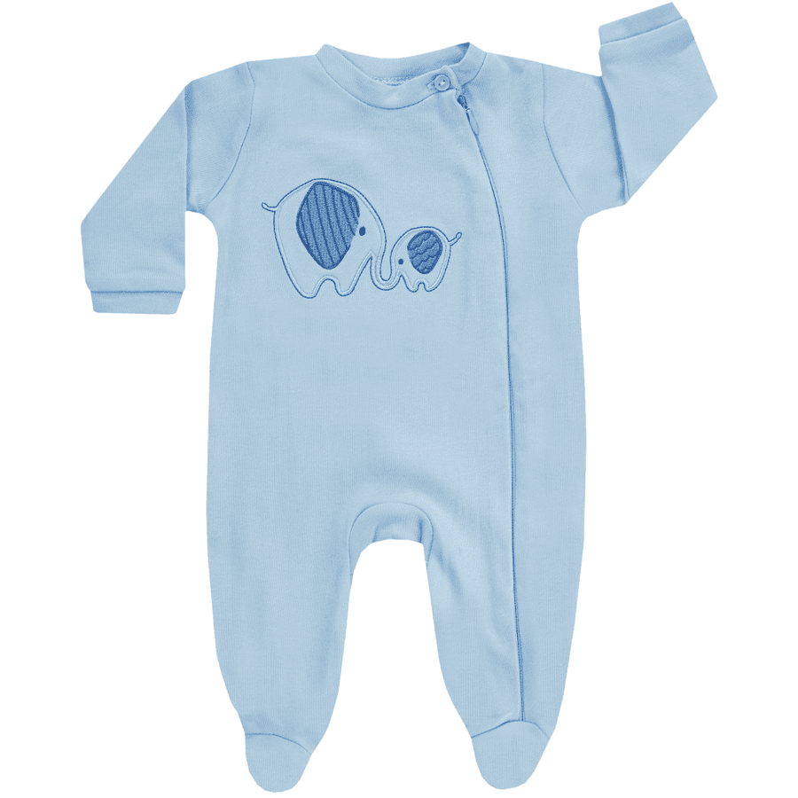 JACKY Combinaison pyjama enfant BASIC LINE bleu clair