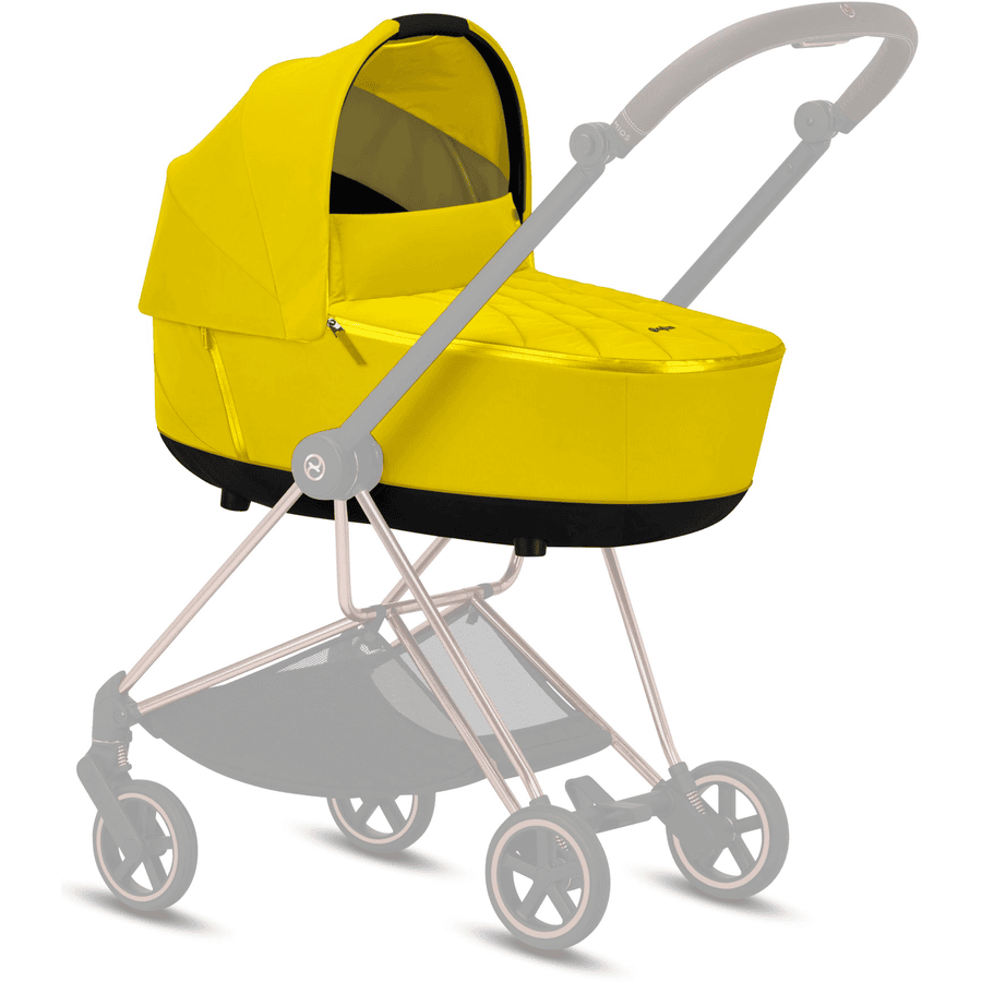 cybex PLATINUM Kinderwagenaufsatz Mios Lux Carry Cot Mustard Yellow