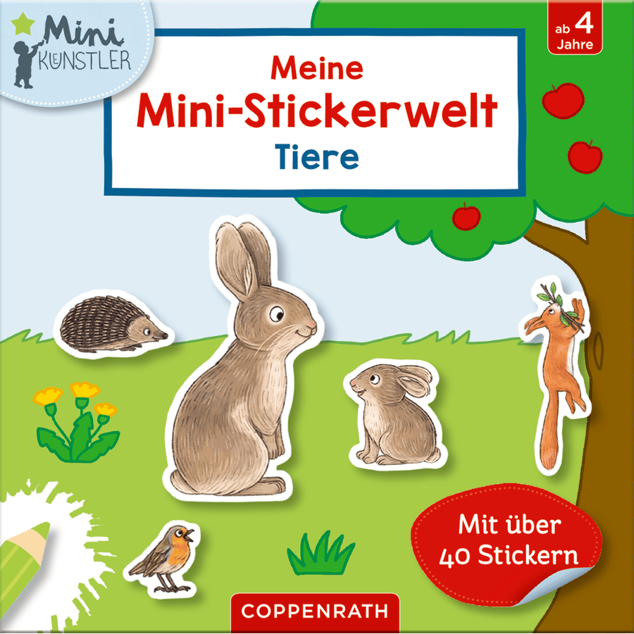 SPIEGELBURG COPPENRATH Mon monde de mini-stickers : Animaux (mini-artistes)