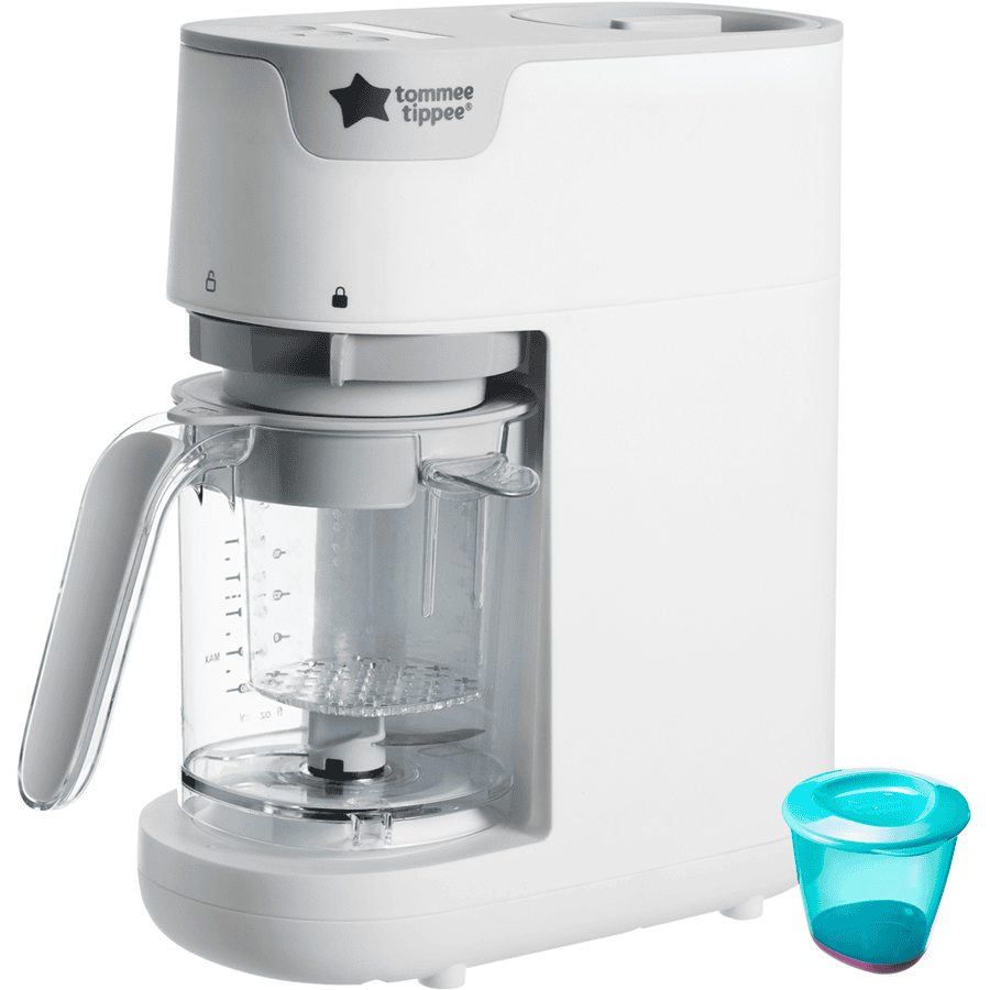 Tommee Tippee Robot cuiseur vapeur Quick Cook, blanc