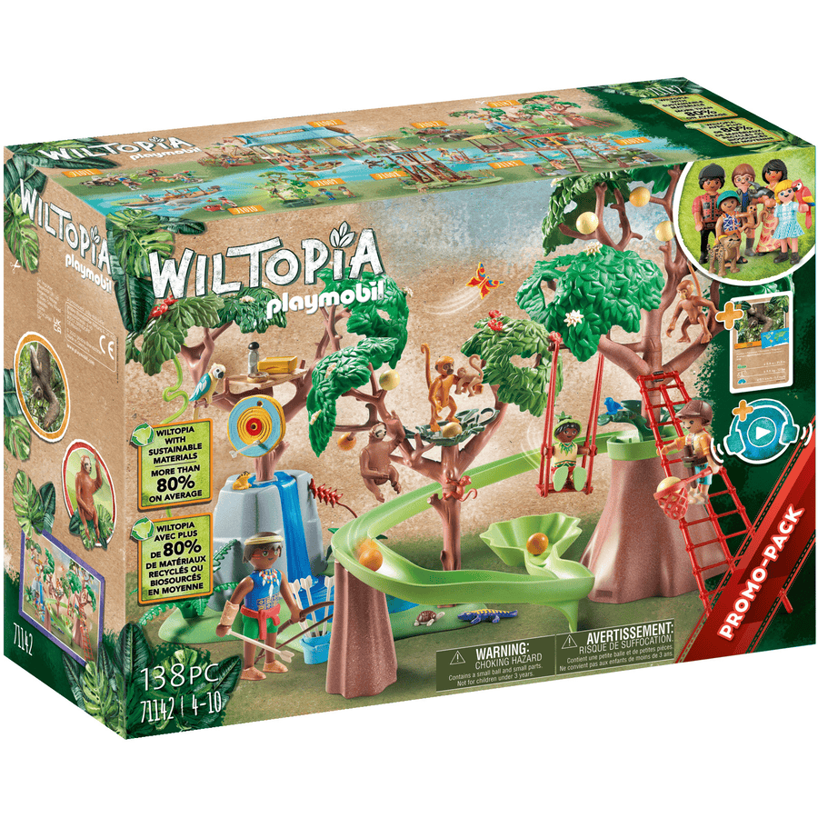 PLAYMOBIL  ® Wiltopia - Trooppinen viidakkoleikkipaikka