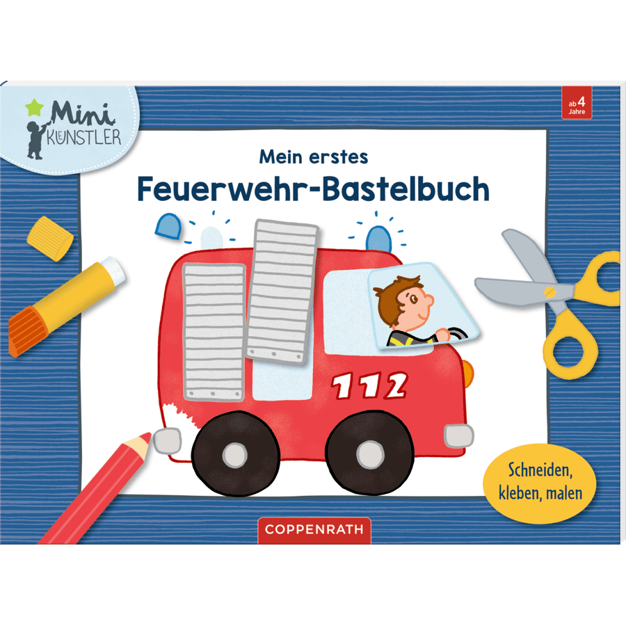 Coppenrath Mein 1. Feuerwehr-Bastelbuch (Mini-Künstler)