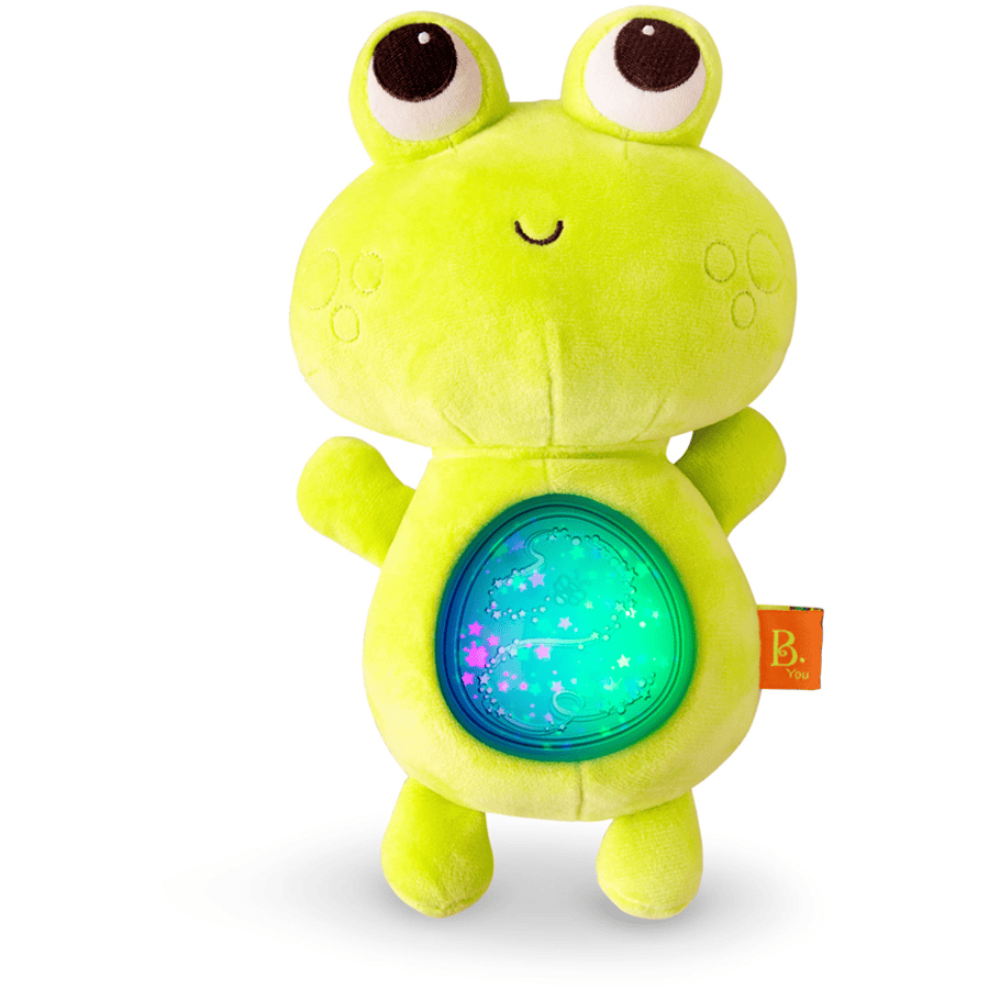 B.TOYS B. Twinkle Tummies - Frosch mit Licht und Sound Mehrfarbig