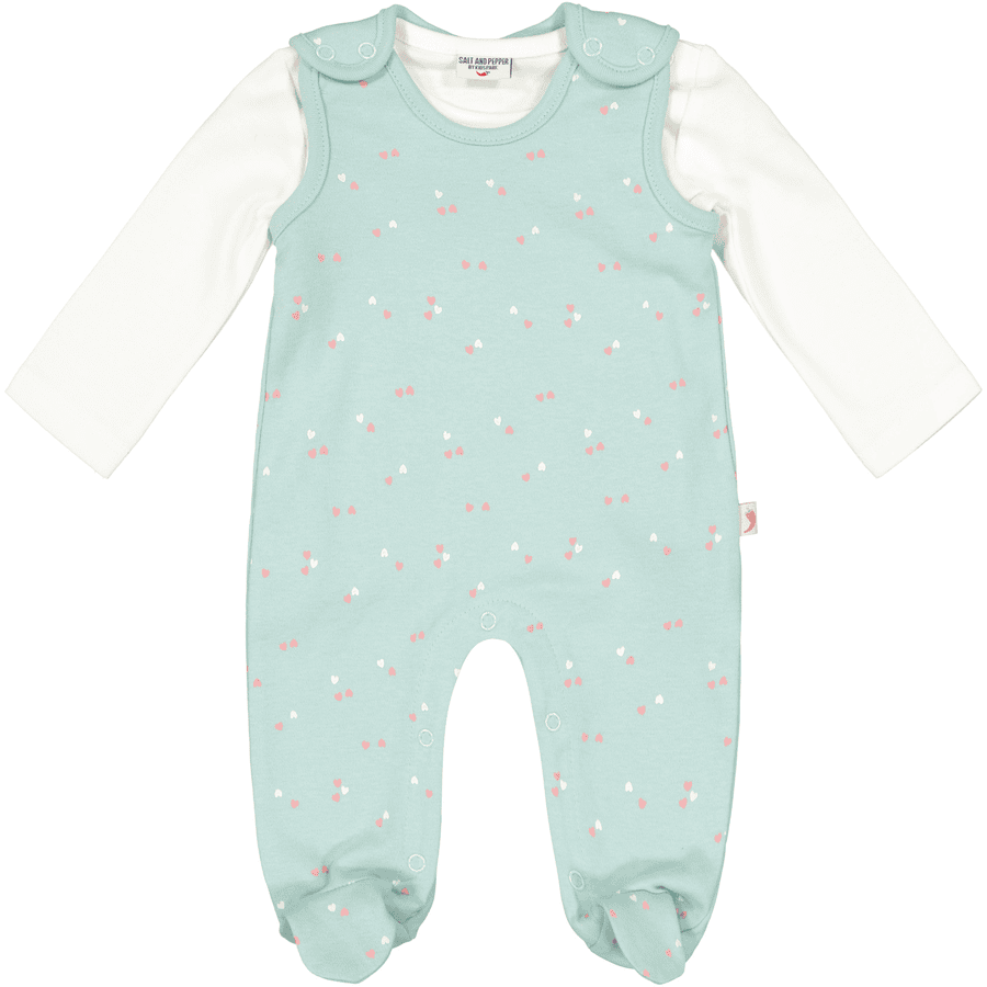 SALT AND PEPPER  Romper set AOP miękka mięta