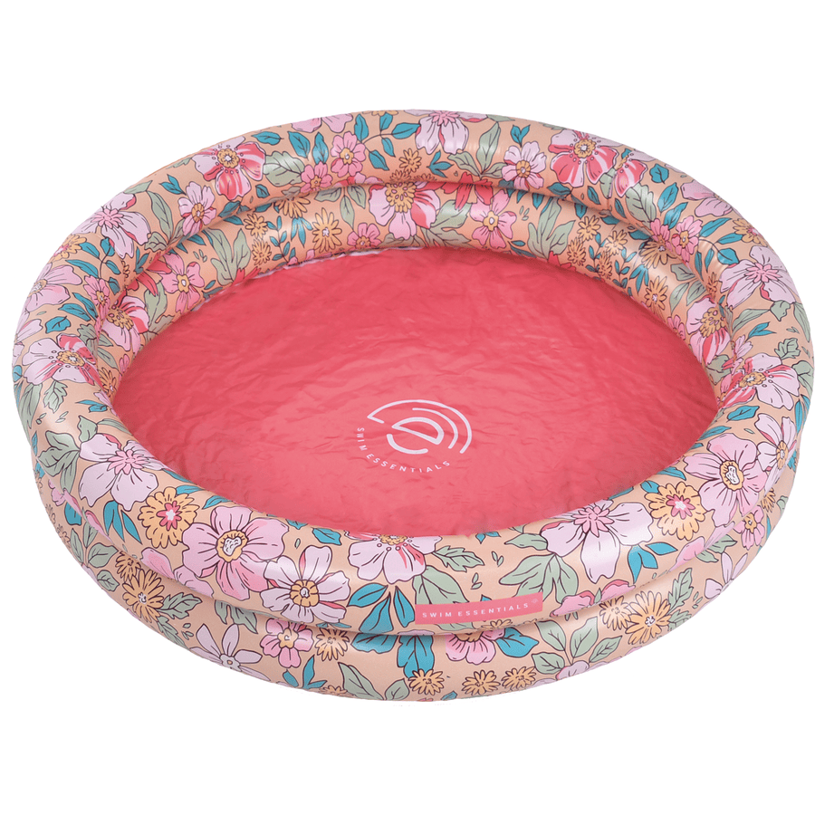 Swim Essentials Piscina hinchable Printed Pink Blossom 100 cm