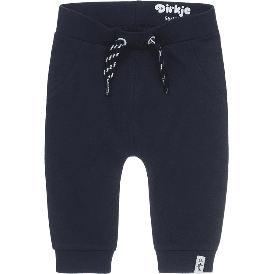 Dirkje Pantaloni felpati navy