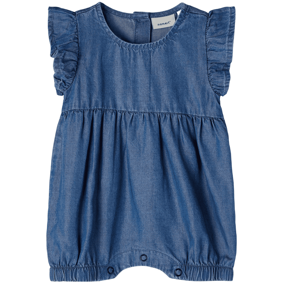 name it Speler Nbfjeteetee Medium Blauw Denim