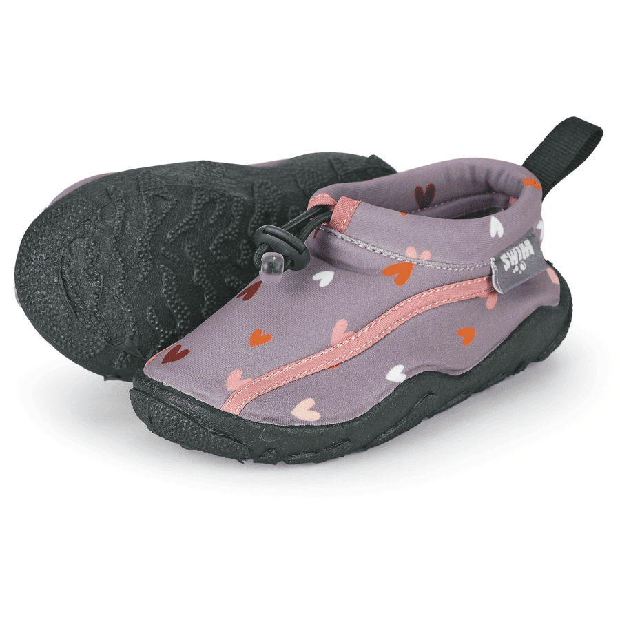 Sterntaler Aqua zapato corazón púrpura 