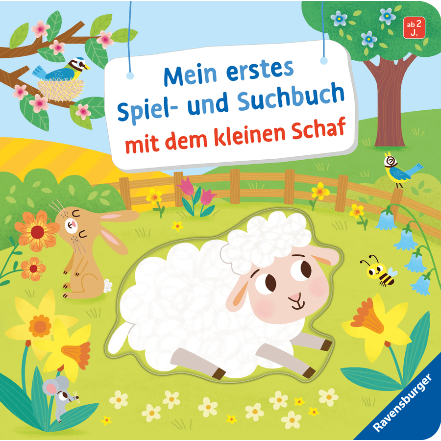 Ravensburger Mein erstes Spiel- und Suchbuch mit dem kleinen Schaf