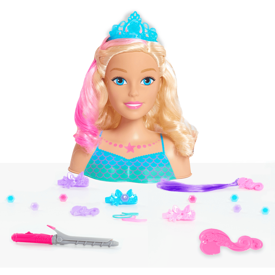 Barbie Dream topia kadeřnictví hlava