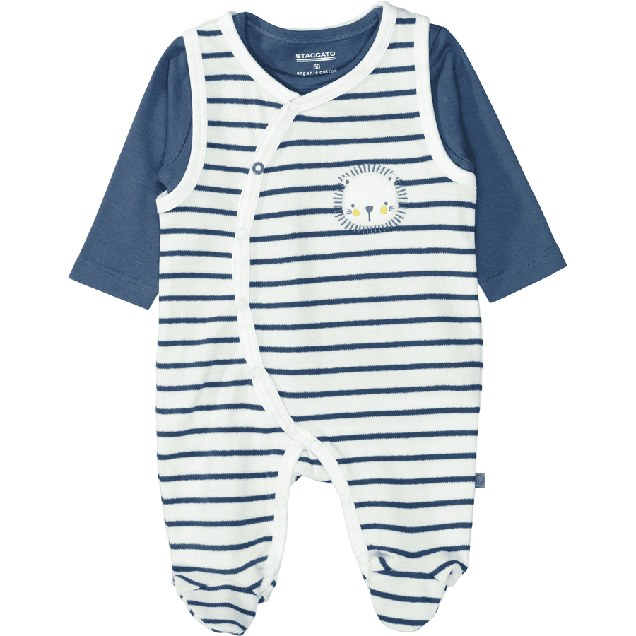 STACCATO  romper+koszula z white w paski