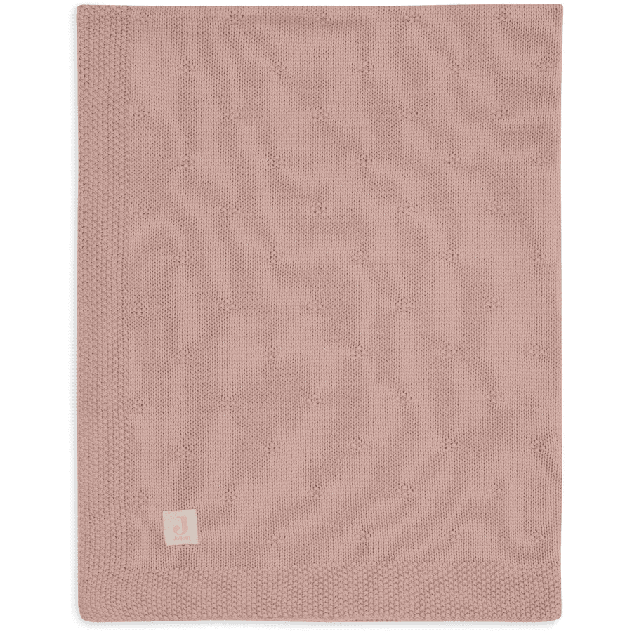 jollein Peitto Cosy Knit Wild Rose 75 x 100cm