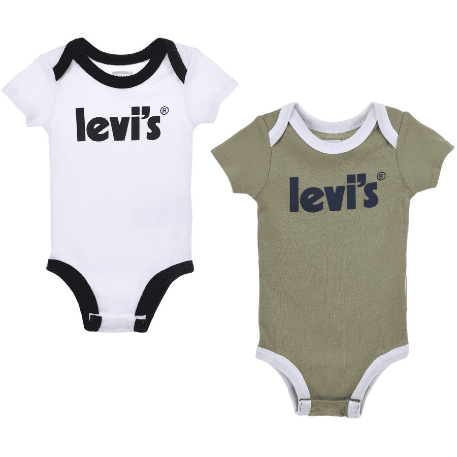 Paquete de 2 Levi's® Kids Body White 