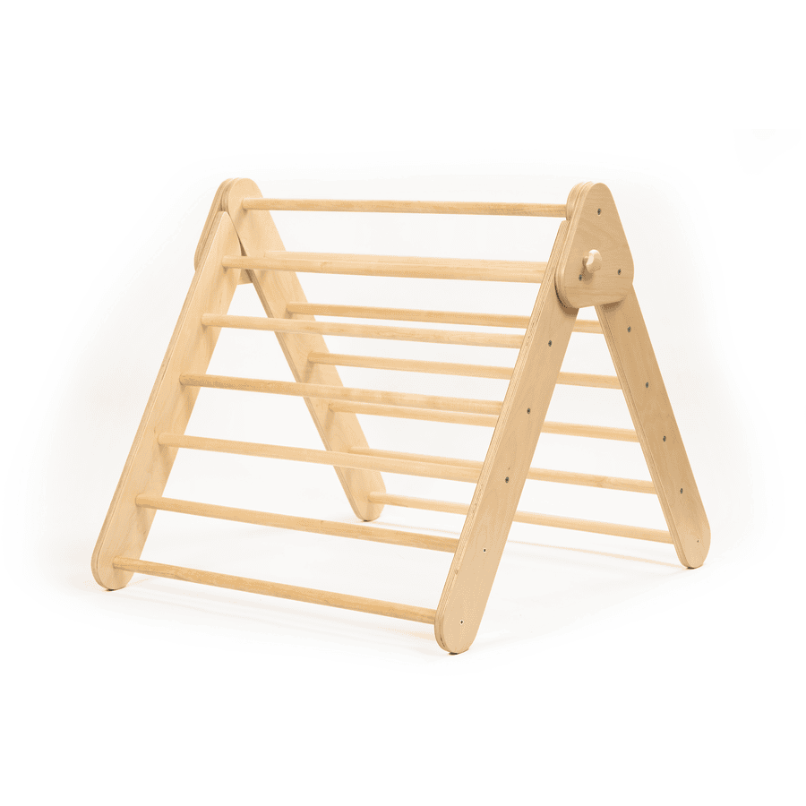 LEG & GO Triangle d'escalade enfant bouleau