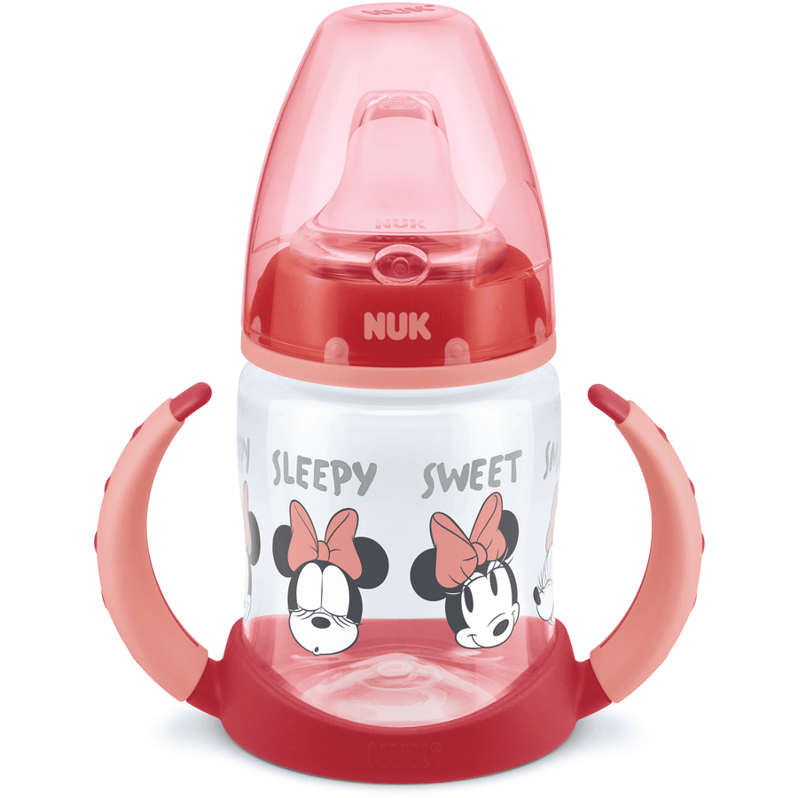 NUK Drikkeflaske First Choice Minnie Mouse 150 ml, rød