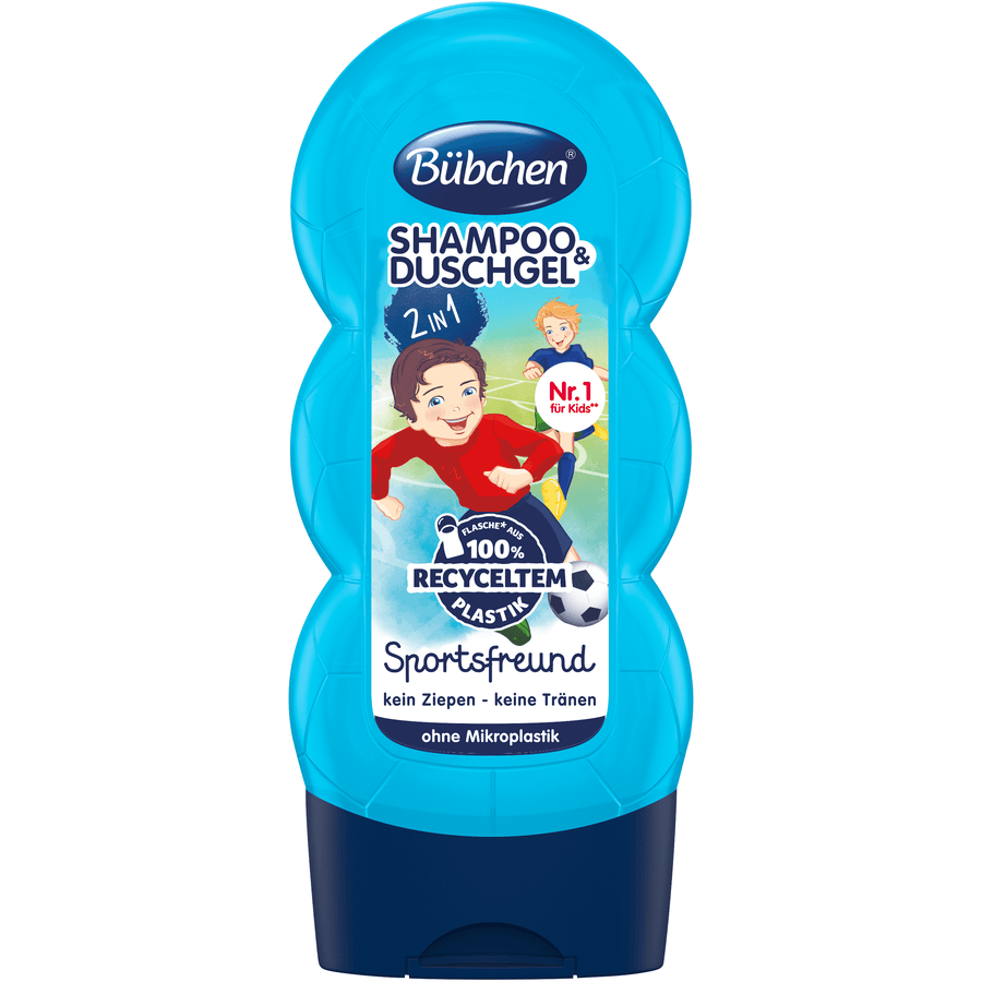 Bübchen Shampoo und Duschgel Sportsfreunde 2in1 230ml










