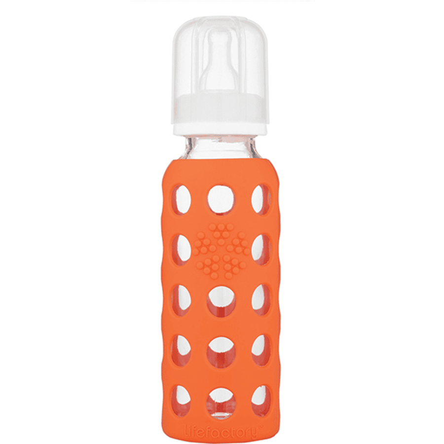 LIFE FACTORY  Glasflaska papaya 250 ml 