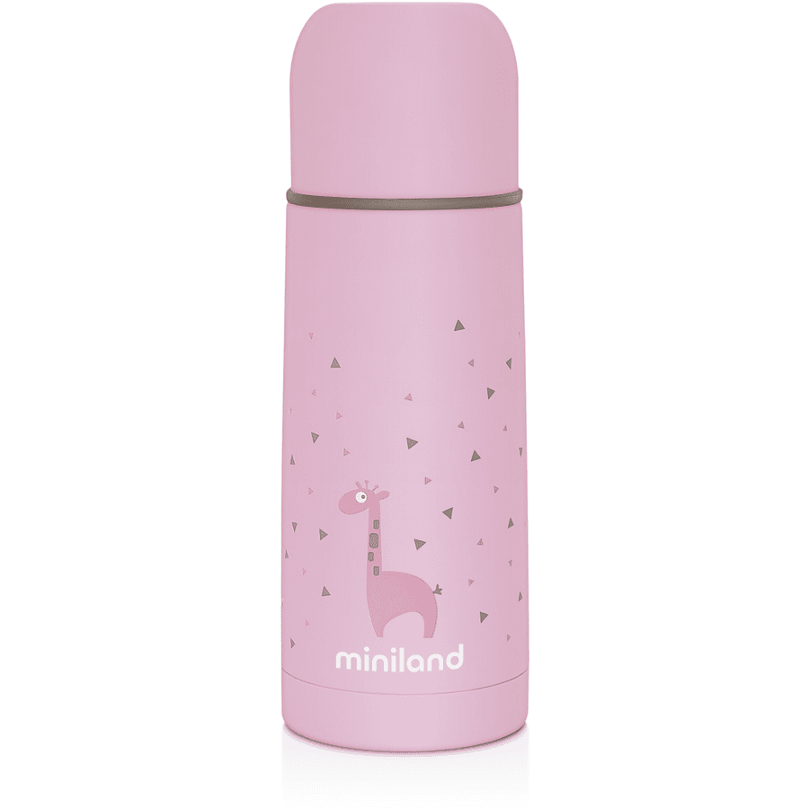 miniland Silky food Thermo container pink 350ml