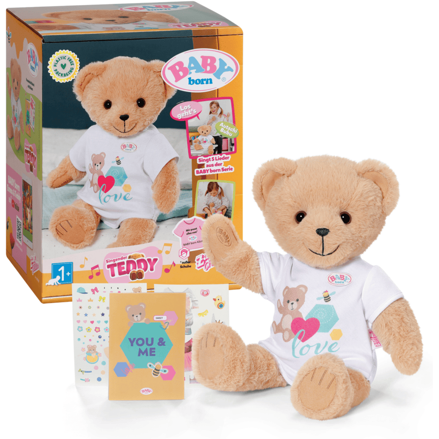 Zapf Creation BABY born® Zingende Teddy, Duits