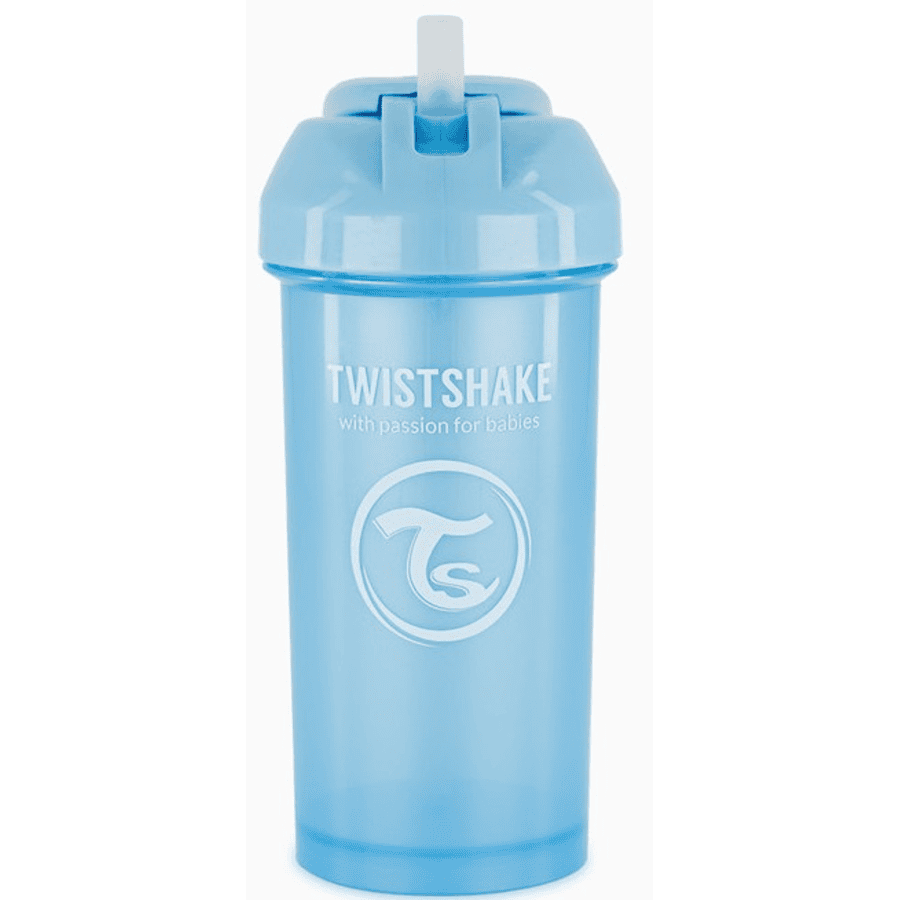 Twist shake  Hrneček s brčkem od 12 měsíců 360 ml, Pearl Blue