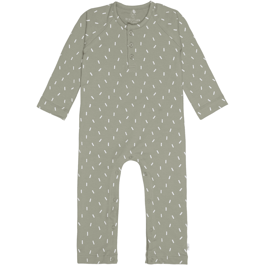 LÄSSIG Baby jumpsuit Speckles oliven