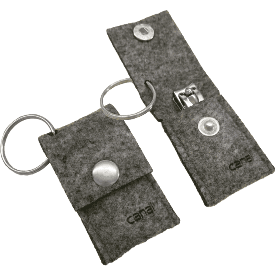 canal® Filtfodral "nyckelring" inkl. 3 i 1-klippare