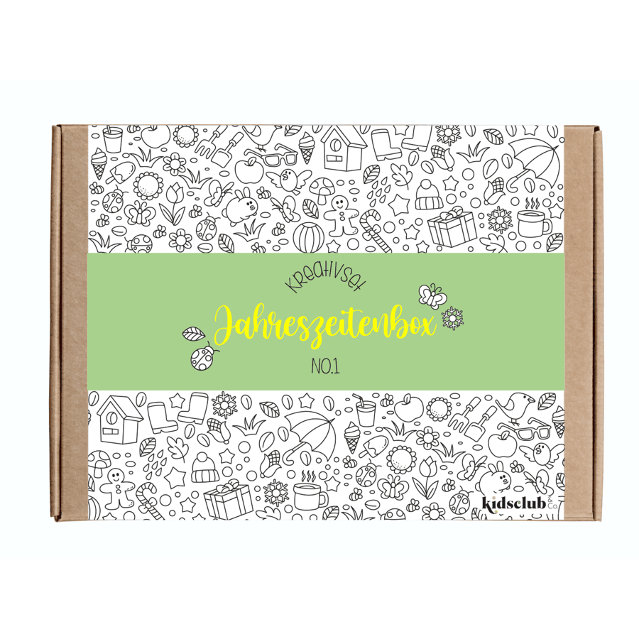 Kidsclub&Co . Seasons Box - Pudełko kreatywności i rękodzieła