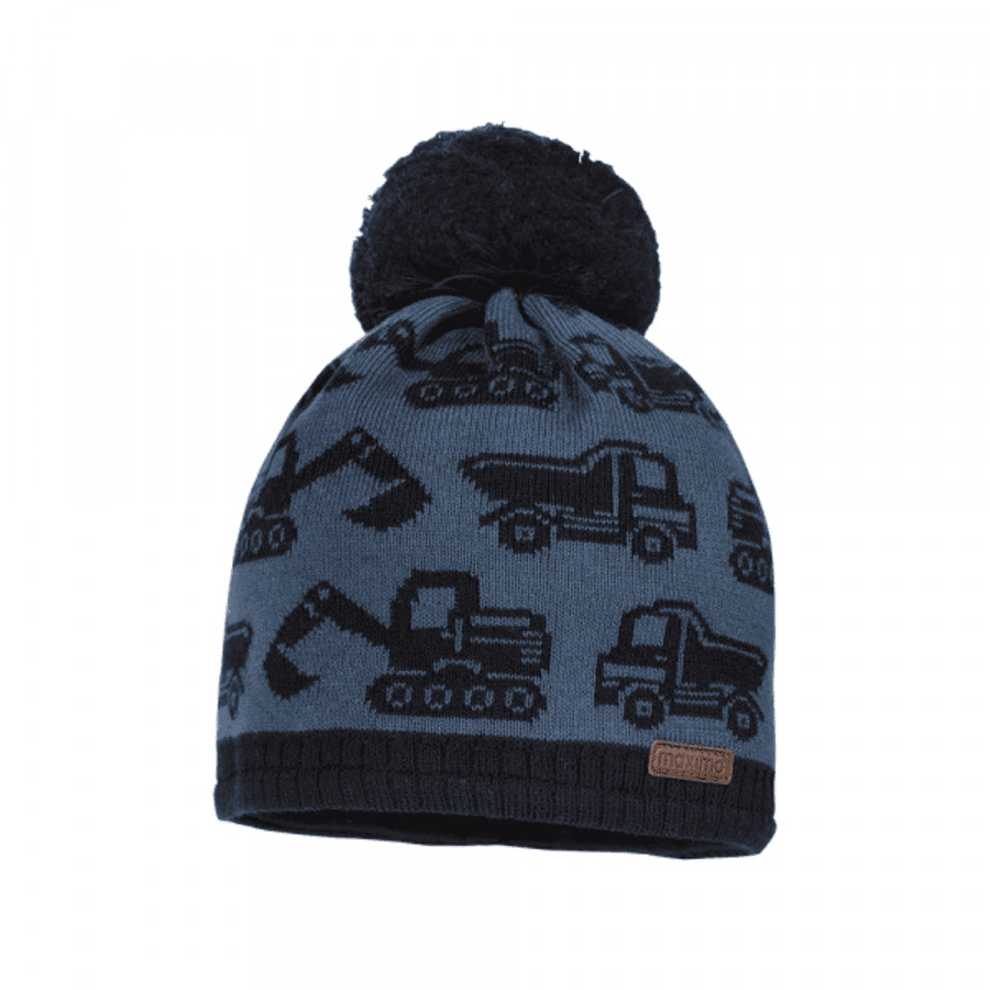 Maximo Czapka Construction Vehicles navy/denim