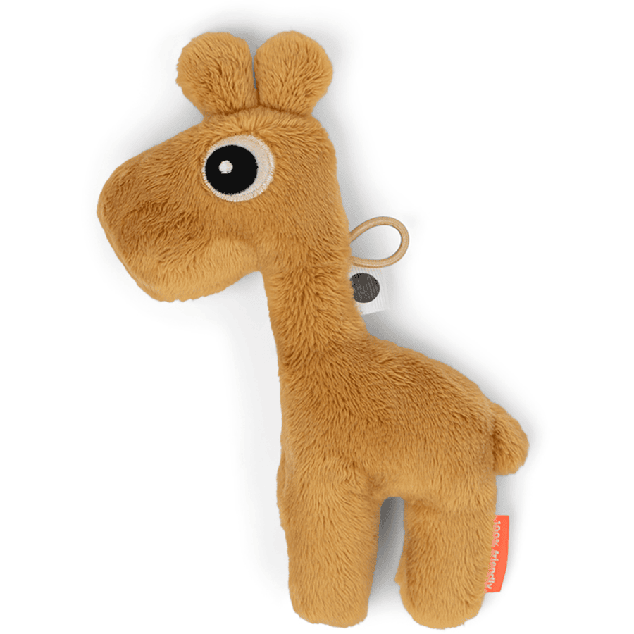 Done by Deer ™ Rattle Raffi Mosterdgeel 