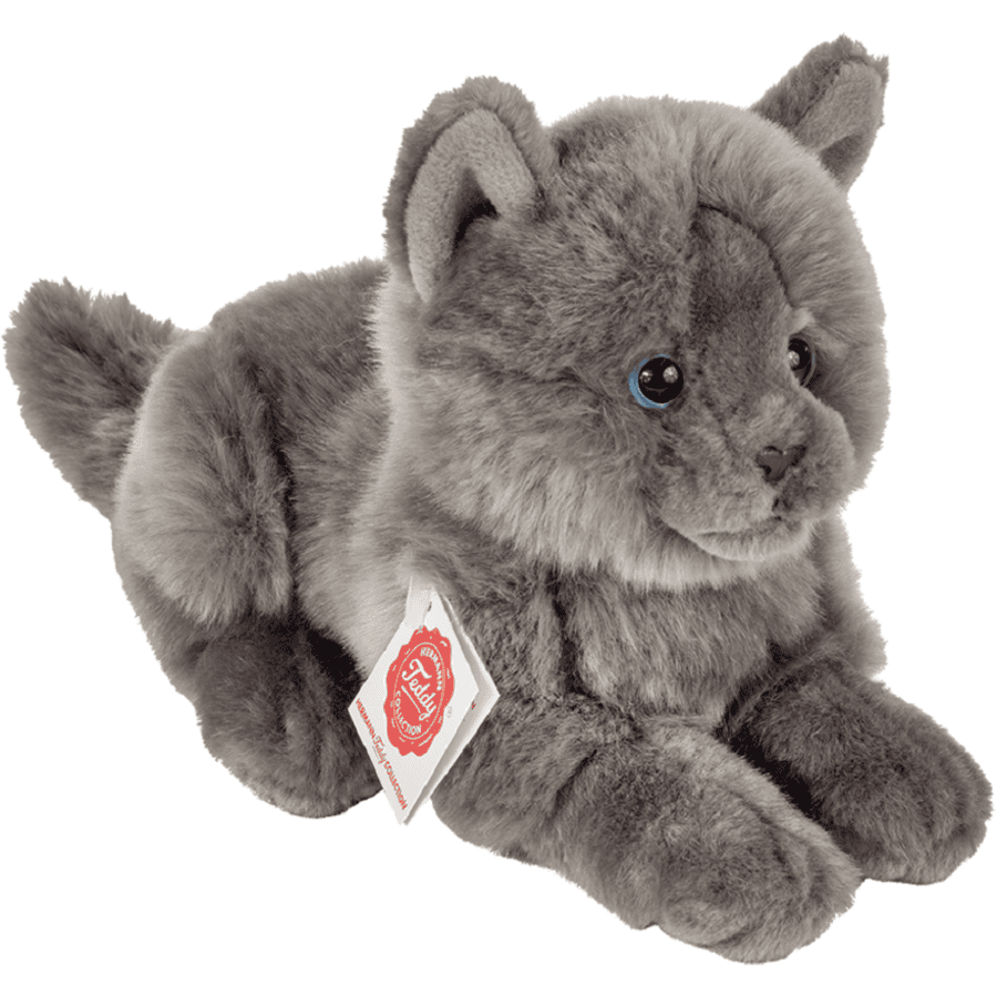Teddy HERMANN Gatto certosino sdraiato 20 cm AR7365