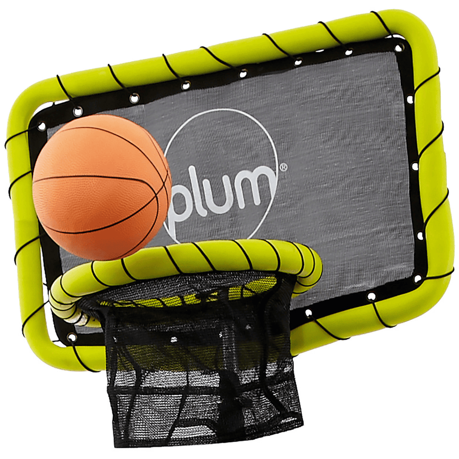 plum® Basketball-Set für Trampolin grün