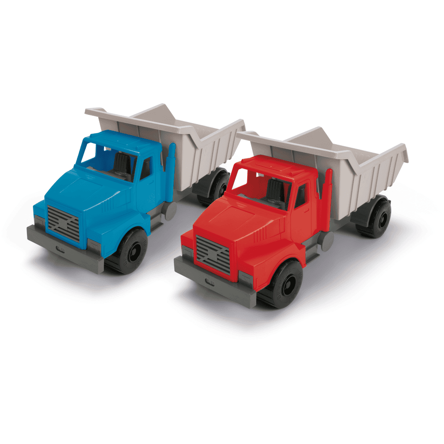 dantoy Camion ribaltabile 45 cm, rosso/blu