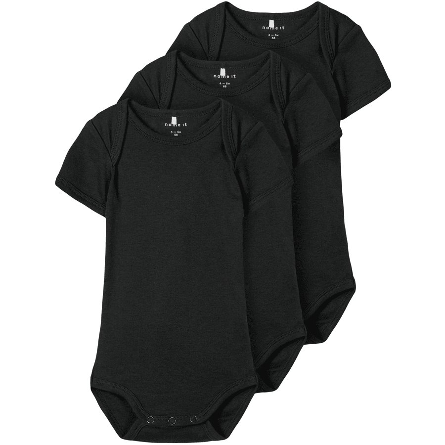 name it Body 3er Pack schwarz