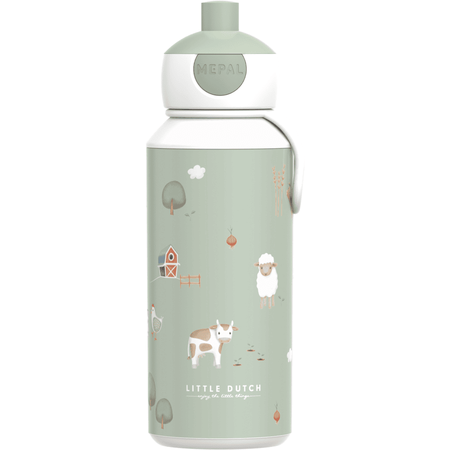 MEPAL Butelka do picia little dutch pop-up campus 400 ml - little farm