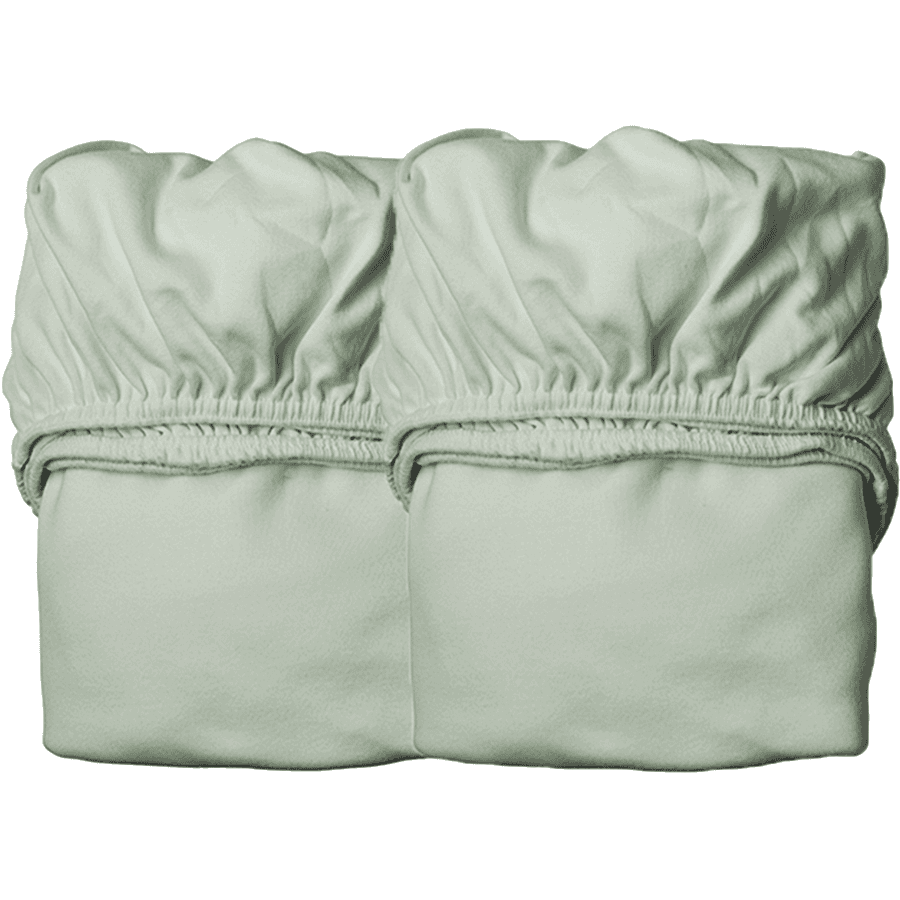 Leander Spannbettlaken für Juniorbett 2er-Pack sage green 