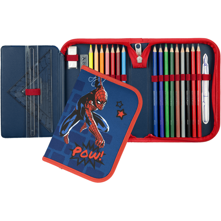 Scooli Naplněná školní taška Spider -Man