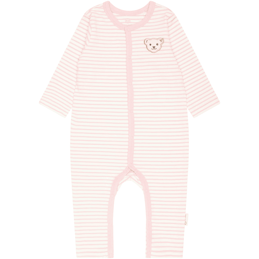 Steiff Romper suit Silver Pink