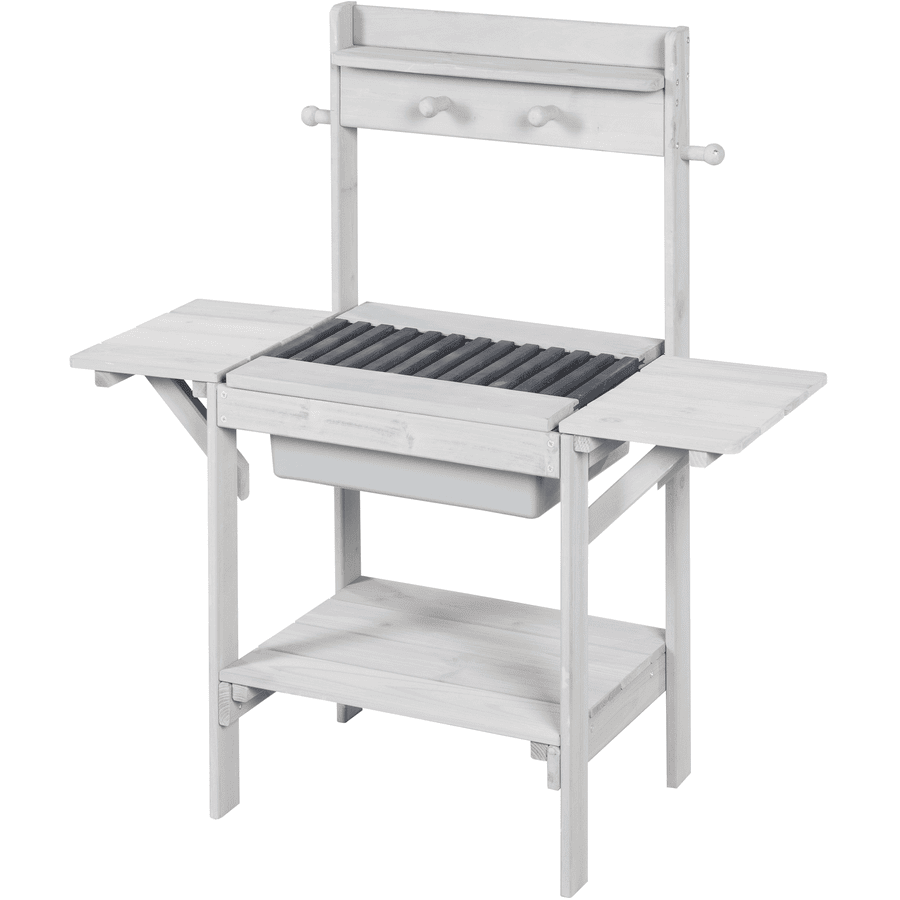 roba Outdoor -Cocina de barro barbacoa gris