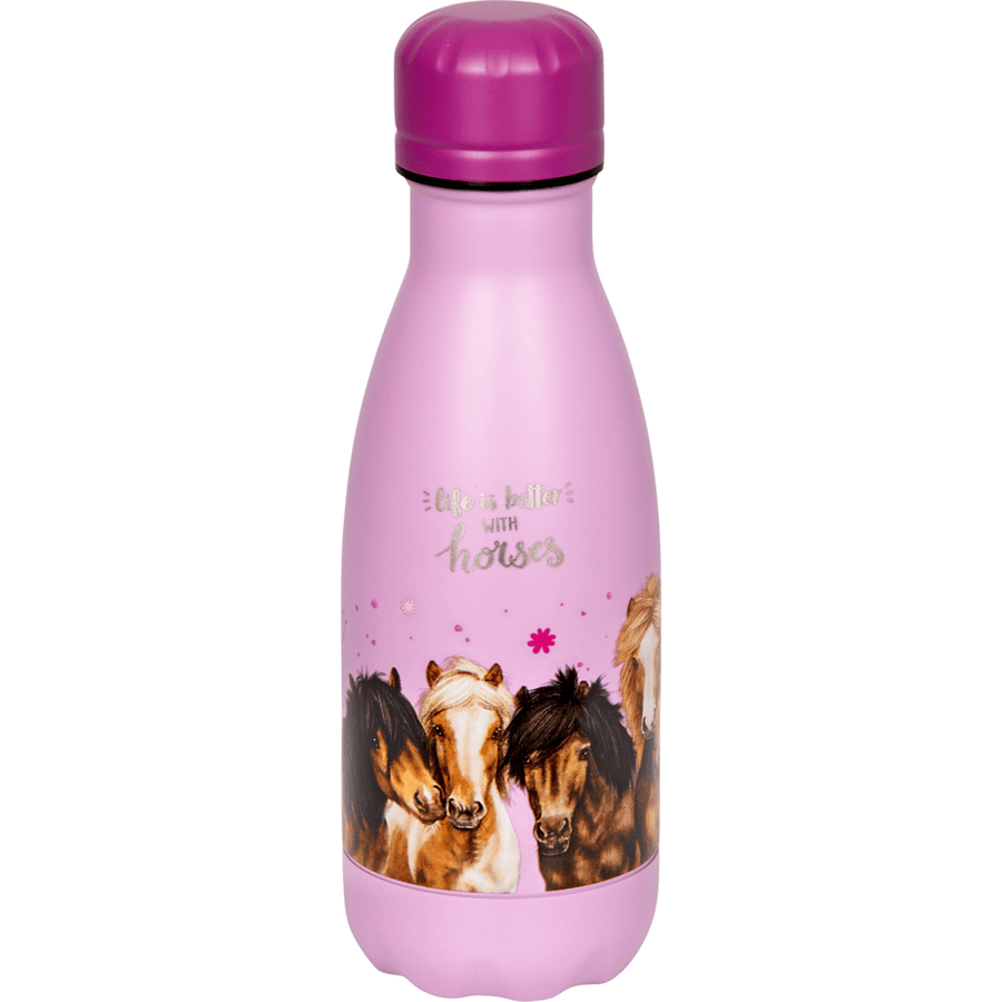 SPIEGELBURG COPPENRATH Edelstahlflasche - Pferdefreunde (ca. 0,4 l)