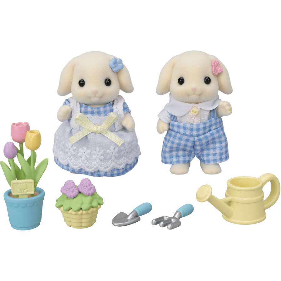 Sylvanian Families® Figurine frère et sœur lapin bélier 5736