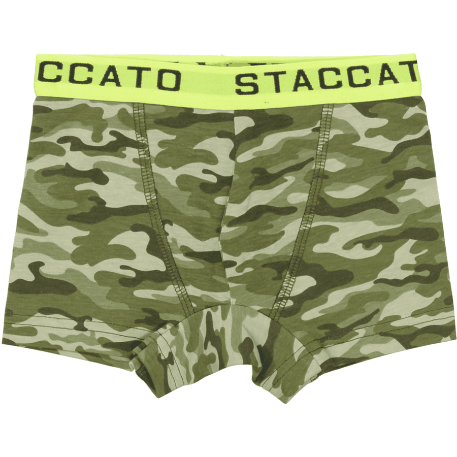 STACCATO  Retropant camouflage gedessineerd