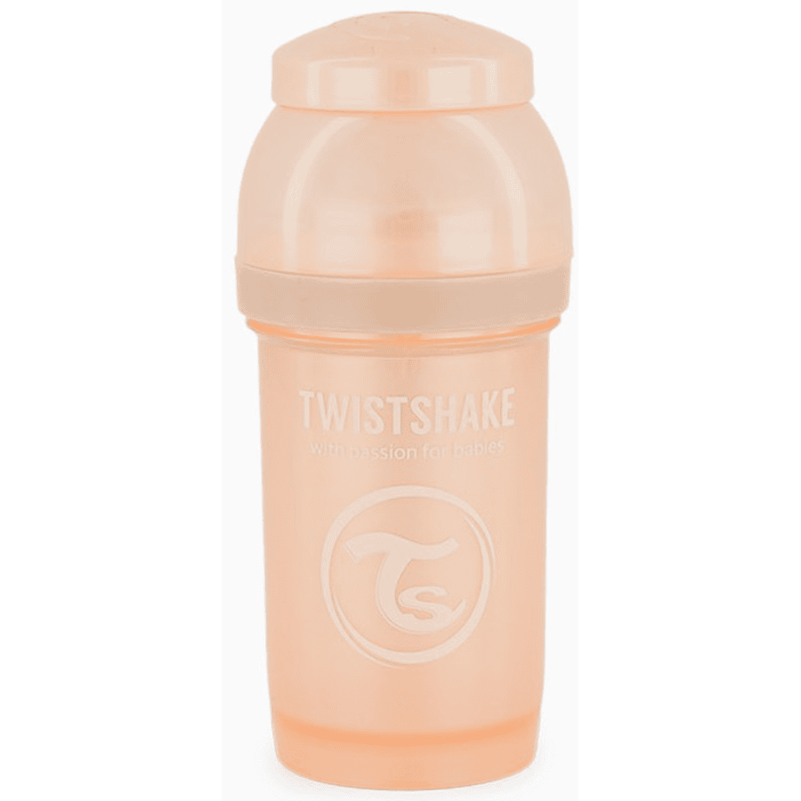 Twist shake  Sutteflaske med anti-kolik fra 0 måneder 180 ml, Champagne