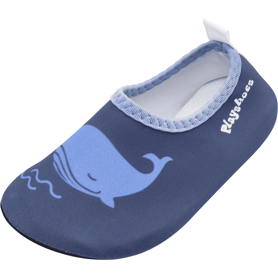 Playshoes  Barefoot bota Whale marine 